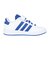 アディダス（adidas）ジュニアスニーカー スポーツシューズ グランドコート 2.0 キッズ ホワイト ブルー NLD08-JQ8000  運動靴 トップス…
