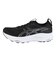 アシックス（ASICS）ランニングシューズ ジョギングシューズ GEL-KAYANO 32 EX WIDE ブラック ホワイト 1011C054.002 快適…