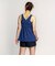 ナイキ（NIKE）フィットネス水着 水泳 ふんわりシルエット2in1パンツセパレーツ 上下セット 紺 M-LLサイズ 2993146-008