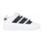 アディダス（adidas）スニーカー スポーツシューズ ターンアラウンドシューズ ホワイト ブラック JS0145 カジュアルシューズ スポーツ