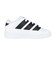 アディダス（adidas）スニーカー スポーツシューズ ターンアラウンドシューズ ホワイト ブラック JS0145 カジュアルシューズ スポーツ