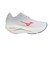 ミズノ（MIZUNO）ランニングシューズ  部活 ウエーブ リベリオン フラッシュ 3 ホワイト ピンク J1GD253521