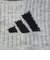 アディダス（adidas）子供用ソックス ショート丈 靴下 2足組 グレー/黒ODW28-KK8076