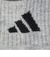 アディダス（adidas）子供用ソックス ショート丈 靴下 2足組 グレー/黒ODW28-KK8076