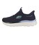 スケッチャーズ（SKECHERS）カジュアルシューズ スリップインズ サミット プラス シマーリング ストリッド ネイビー 150619-NVY