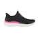 スケッチャーズ（SKECHERS）カジュアルシューズ スリップインズ サミット プラス シマーリング ストリッド ブラック ピンク 150619-BKMT