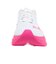 ミズノ（MIZUNO）ランニングシューズ トレーニングシューズ 部活 ウエーブ リベリオンフラッシュ 3 ホワイト ピンク J1GC251701