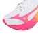 ミズノ（MIZUNO）ランニングシューズ トレーニングシューズ 部活 ウエーブ リベリオンフラッシュ 3 ホワイト ピンク J1GC251701