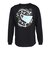 バドミントンウェア ドライロングTシャツ T-5202U-BLAWHT