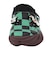 クロックス（crocs）サンダル 「鬼滅の刃」 炭治郎 エコー クロッグ グリーン ブラック 212434-90H スポーツサンダル