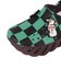 クロックス（crocs）サンダル 「鬼滅の刃」 炭治郎 エコー クロッグ グリーン ブラック 212434-90H スポーツサンダル