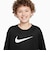 ナイキ（NIKE）ジュニア ドライフィット LGD スウッシュ HBR 長袖Tシャツ FZ5192-010