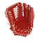 ミズノ（MIZUNO）軟式用グラブ 外野手用 野球グローブ 一般 ウィルドライブ レッド IBE限定スペック 1AJGR33507 7080