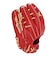 ミズノ（MIZUNO）軟式用グラブ 外野手用 野球グローブ 一般 ウィルドライブ レッド IBE限定スペック 1AJGR33507 7080