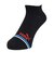 プーマ（PUMA）靴下 ライン スニーカーソックス 3足組 25.0cm 2823269-02 3色セット