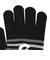 手袋 ジュニア ボーダーニットグローブ 黒 WG5F0006-WA902-GRST BLK 滑り止め付き 防寒 ジュニア手袋