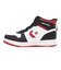 コンバース（CONVERSE）スノーシューズ スノトレ NX1360 ウォータープルーフ ミッドカット W/BK/R レッド ホワイト 38002212 シュ…