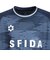 スフィーダ（SFIDA）ジュニア サッカー フットサルウェア 昇華 長袖プラクティスシャツ SA-25522JR NVY