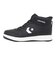 コンバース（CONVERSE）スノーシューズ スノトレ NX1360 ウォータープルーフ ミッドカット BK/W ブラック ホワイト 38002213 シューズ