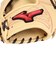 ミズノ（MIZUNO）軟式用グラブ 内野手 野球グローブ ウィルドライブ レッド IBE 1AJGR33603 8057