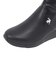 ルコックスポルティフ（lecoqsportif）ブーツ カジュアルシューズ LCS アンジェ II LG ブラック シルバー LU5FBT82LZ BKSL …