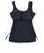 ロキシー（ROXY）フィットネス水着 レディース 水泳 Roxy Fitness LET IT BE 水陸両用 3点セット 黒 S-Lサイズ 25FWRSW2…