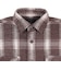 エクストララージ（XLARGE）URBAN PLAID 長袖シャツ 101254014002-BROWN