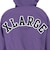 エクストララージ（XLARGE）ナイロン パファー ジャケット 101253021010-PURPLE