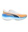 プーマ（PUMA）ランニングシューズ ジョギングシューズ ヴェロシティ ニトロ 4 駅伝 ホワイト ブルー 31342401 スニーカー