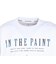 インザペイント（IN THE PAINT）バスケットボールウェア メッセージ 長袖シャツ ITP25406WHT