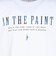 インザペイント（IN THE PAINT）バスケットボールウェア メッセージ 長袖シャツ ITP25406WHT