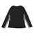 ルコックスポルティフ（lecoqsportif）テニスウェア エールフォルム グラフィック長袖ゲームシャツ LN5SLT10L BK00