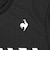 ルコックスポルティフ（lecoqsportif）テニスウェア トリコロールプリントゲームシャツ LN4FHT90L BK00