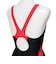 アリーナ（ARENA）競泳水着 水泳 アクアレーシング 黒×赤 S-3Lサイズ WA承認モデル AS6SRC50L BKRD レース 公式大会