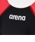 アリーナ（ARENA）競泳水着 水泳 アクアレーシング 黒×赤 S-3Lサイズ WA承認モデル AS6SRC50L BKRD レース 公式大会