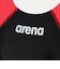 アリーナ（ARENA）競泳水着 水泳 アクアレーシング 黒×赤 S-3Lサイズ WA承認モデル AS6SRC50L BKRD レース 公式大会