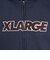 エクストララージ（XLARGE）スタンダード ロゴ ジップフーディ スウェットシャツ 101254012012-NAVY