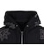 エクストララージ（XLARGE）ALLOVER EMBROIDERY ジップアップフーデッド スウェットシャツ 101254012020-BLACK