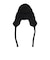 エクストララージ（XLARGE）帽子 EARFLAP ニットキャップ 101254051009-BLACK