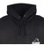 エクストララージ（XLARGE）DISCHARGE PRINTED SLANTED スウェットパーカー 101254012011-BLACK