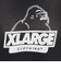 エクストララージ（XLARGE）DISCHARGE PRINTED SLANTED スウェットパーカー 101254012011-BLACK