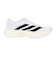 アディダス（adidas）ランニングシューズ トレーニングシューズ 部活 アディゼロ EVO SL ウーブン ホワイト ブラック OOS26-JR1912 ス…