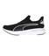 プーマ（PUMA）スニーカー スポーツシューズ ソフトライド チャーム イーズイン ブラック 31224701 カジュアルシューズ