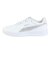 プーマ（PUMA）スニーカー スポーツシューズ コート ラリー メタリック ウィス ホワイト シルバー 40605802 カジュアル シューズ