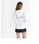ロキシー（ROXY）ラッシュガード 長袖 HISTORICAL LOGO HOODIE ラッシュガード 25SPRLY251032WHT