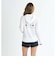 ロキシー（ROXY）ラッシュガード 長袖 HISTORICAL LOGO HOODIE ラッシュガード 25SPRLY251032WHT
