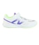 ニューバランス（new balance）ジュニア ベルクロスニーカー フラッシュ v7 H&L バンジーレース ホワイト PFLSJ5PC M