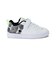 ディーシーシューズ（DC SHOES）ジュニア スニーカー キッズ コート グラフィック ライト EV ホワイト ブラック 26SPDK261601WBM ス…