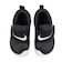 ナイキ（NIKE）ベビー スニーカー スポーツシューズ スウッシュ 1 エッセンシャル TD ブラック HV5043-001 面ファスナー ストラップ