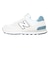 ニューバランス（new balance）スニーカー スポーツシューズ 574 ホワイト ブルー U57452Z D スポーツ カジュアル シューズ